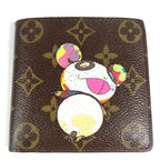 Louis Vuitton Bifold Wallet Portobiert Cles Dimonet Monogram Canvas Brown — view 2
