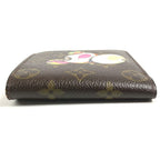 Louis Vuitton Bifold Wallet Portobiert Cles Dimonet Monogram Canvas Brown — view 4