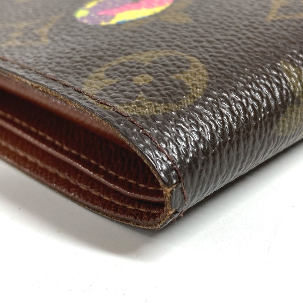 Louis Vuitton Bifold Wallet Portobiert Cles Dimonet Monogram Canvas Brown — view 7