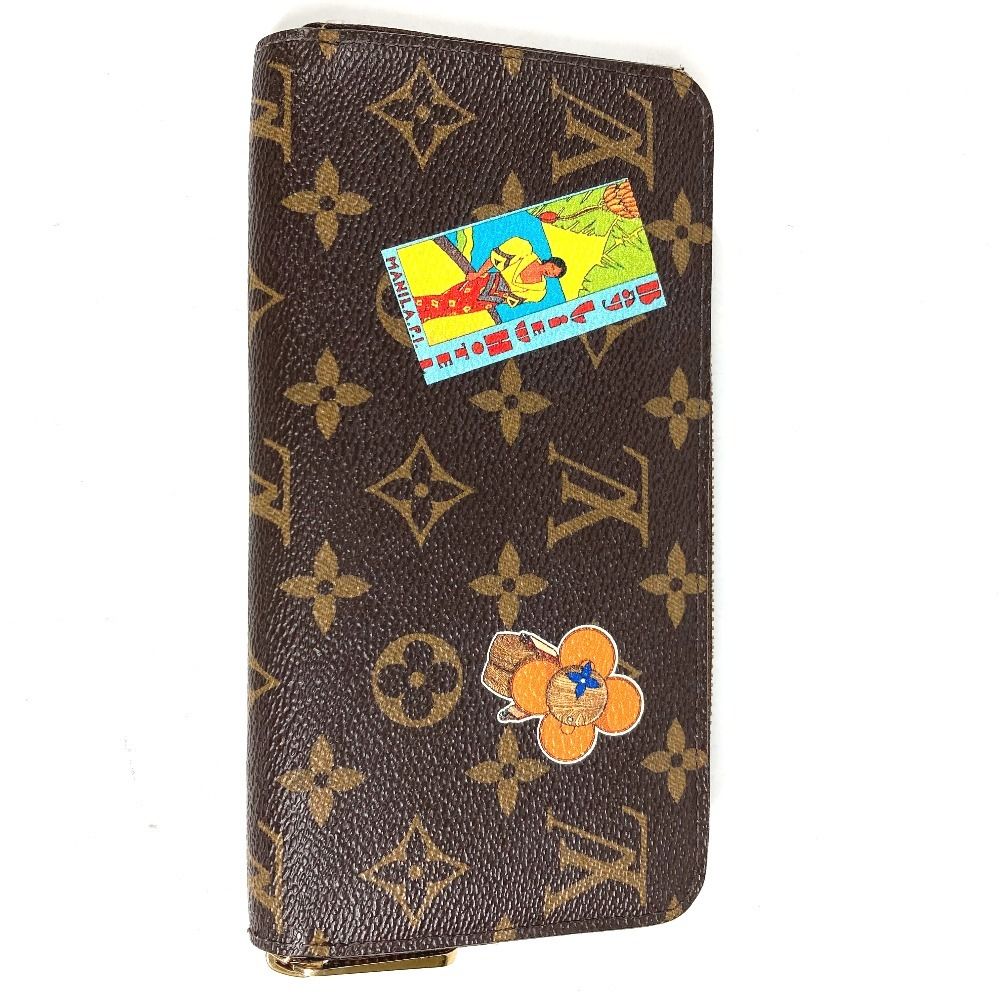 Louis Vuitton Wallet My LV World Tour Zippy Monogram Canvas Brown — view 2