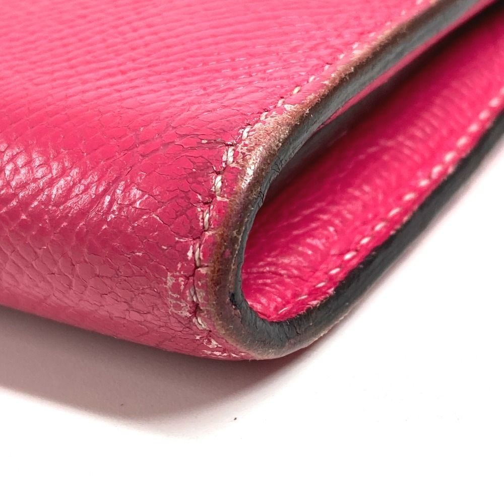 Hermes Wallet Kelly Epsom Rose Tyrian Pink — view 6