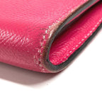 Hermes Wallet Kelly Epsom Rose Tyrian Pink — view 6