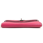 Hermes Wallet Kelly Epsom Rose Tyrian Pink — view 5
