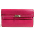 Hermes Wallet Kelly Epsom Rose Tyrian Pink