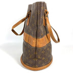 Louis Vuitton Handbag Bucket GM Monogram Canvas Brown — view 3