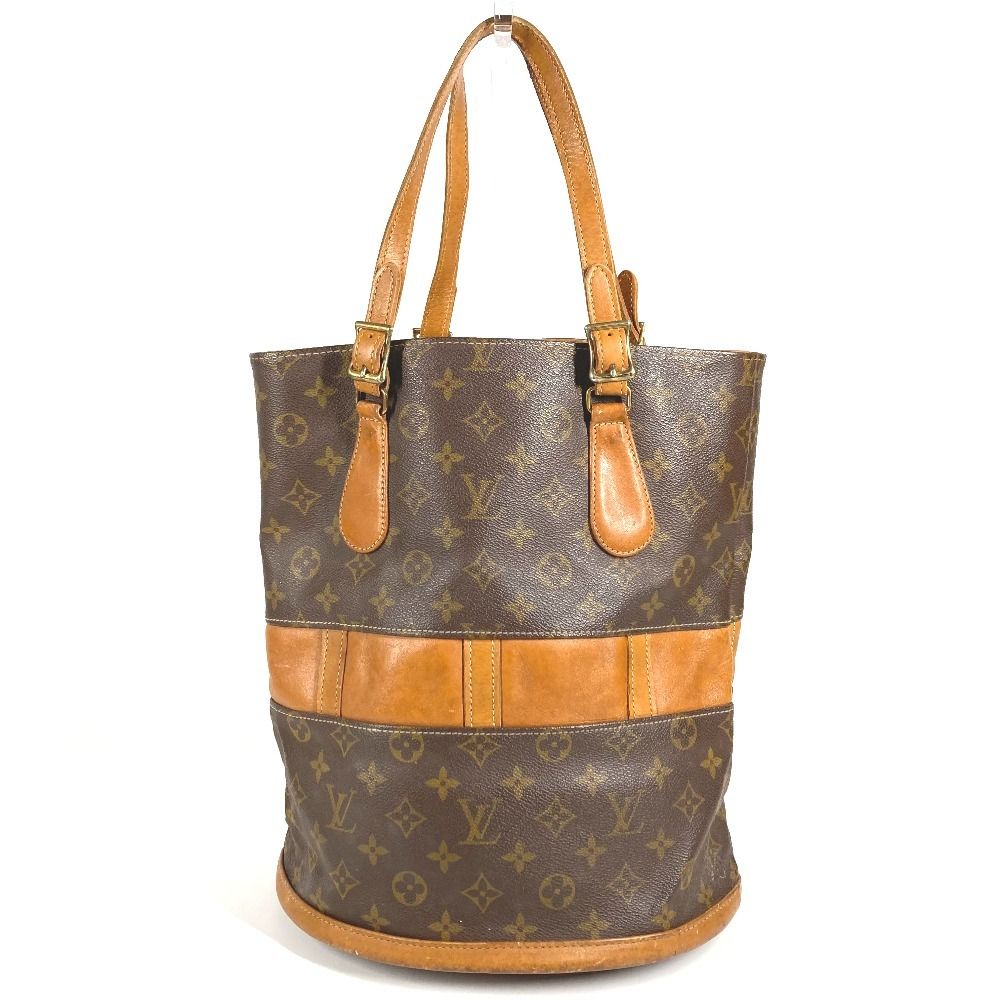 Louis Vuitton Handbag Bucket GM Monogram Canvas Brown — view 2
