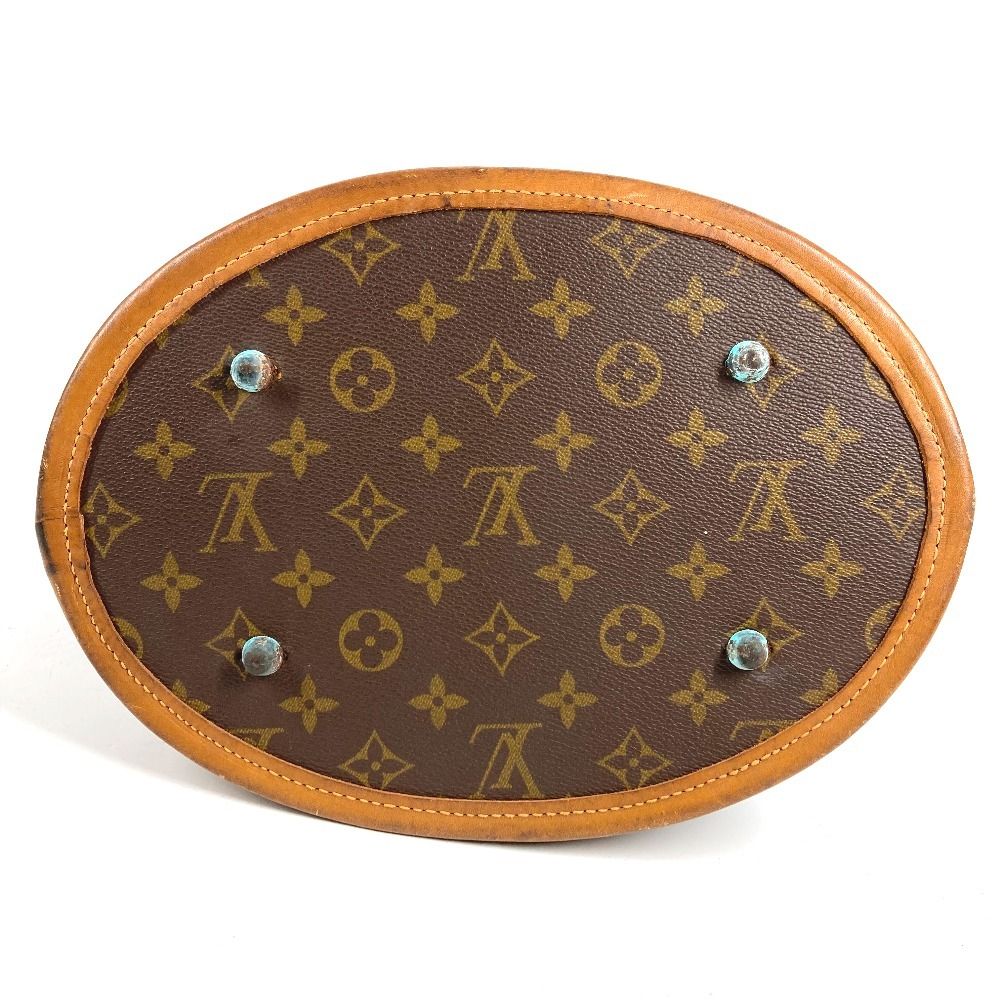 Louis Vuitton Handbag Bucket GM Monogram Canvas Brown — view 5