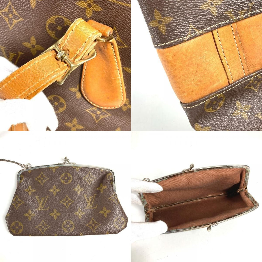 Louis Vuitton Handbag Bucket GM Monogram Canvas Brown — view 9