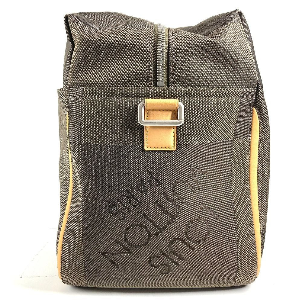 Louis Vuitton Boston Bag Souverain Damier Geant Canvas Tail Khaki — view 4