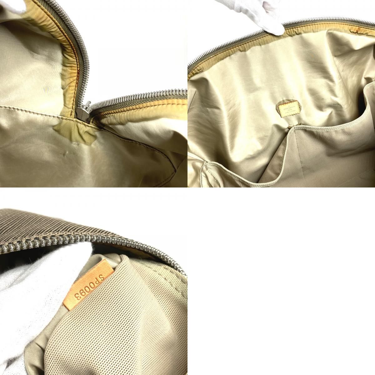 Louis Vuitton Boston Bag Souverain Damier Geant Canvas Tail Khaki — view 9