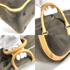 Louis Vuitton Boston Bag Souverain Damier Geant Canvas Tail Khaki — view 7
