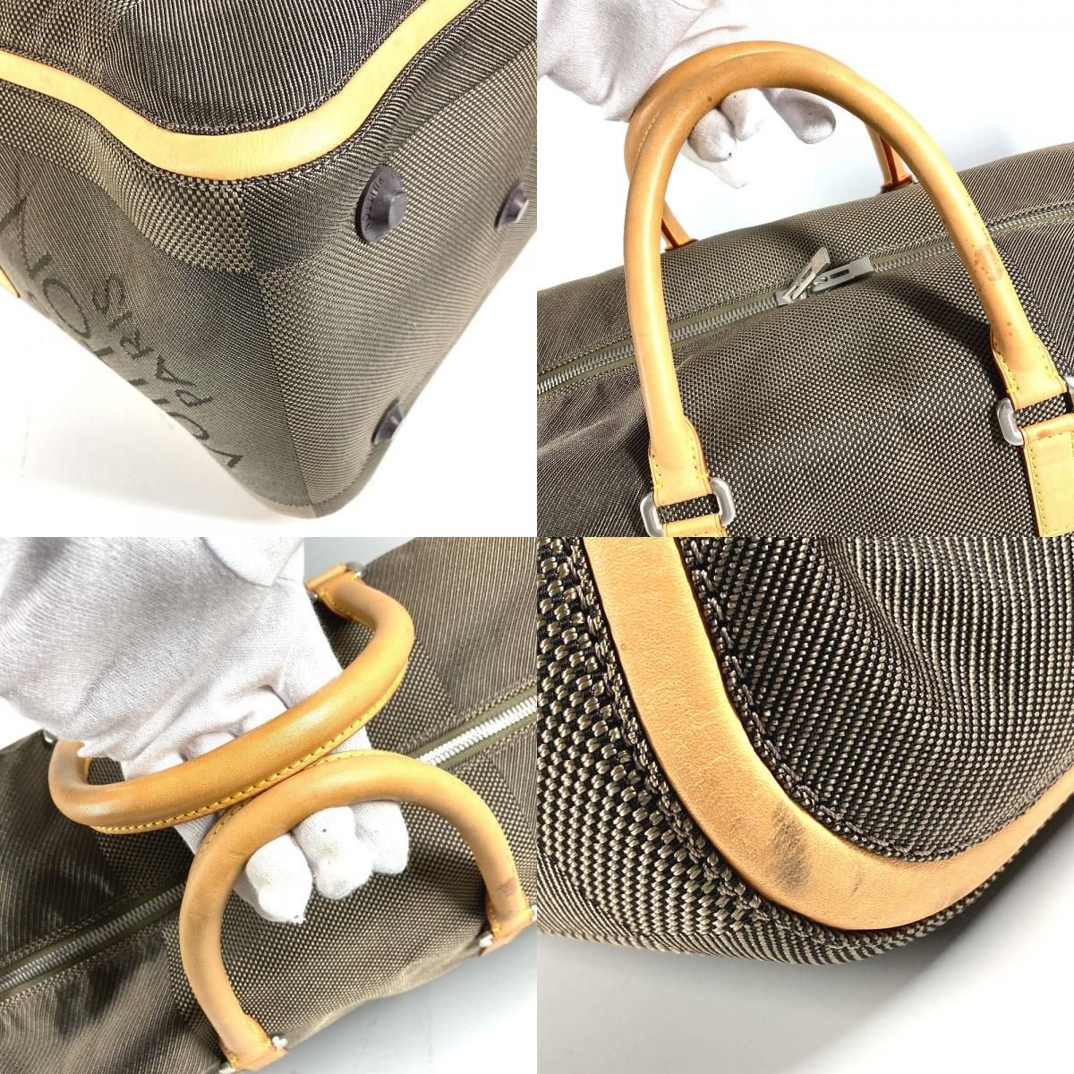 Louis Vuitton Boston Bag Souverain Damier Geant Canvas Tail Khaki — view 7