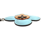 Louis Vuitton Bag Charm Vivienne Strap Monogram Canvas Blue — view 5