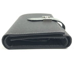 Hermes Trifold Wallet Bearn Combination Epsom Graphite Grineve Gray — view 3
