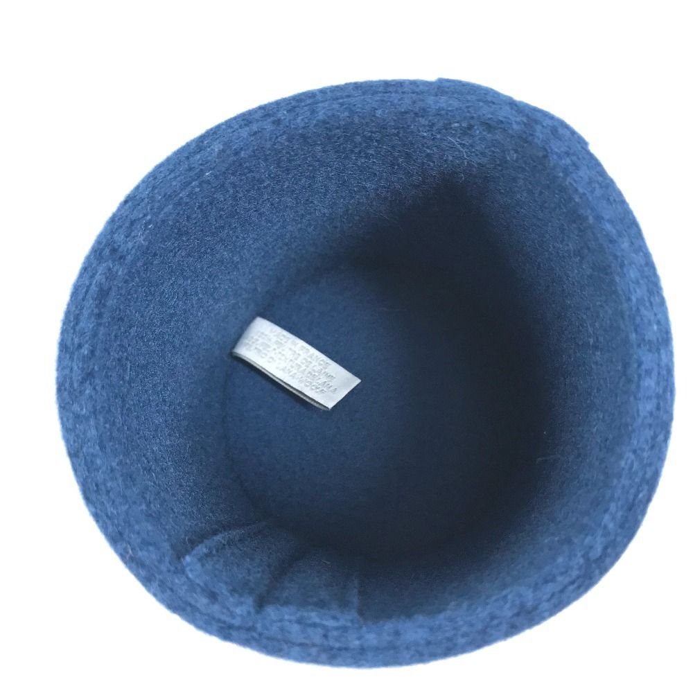 Hermes Case Pen Holder Animo Block Felt Blue Natier — view 6