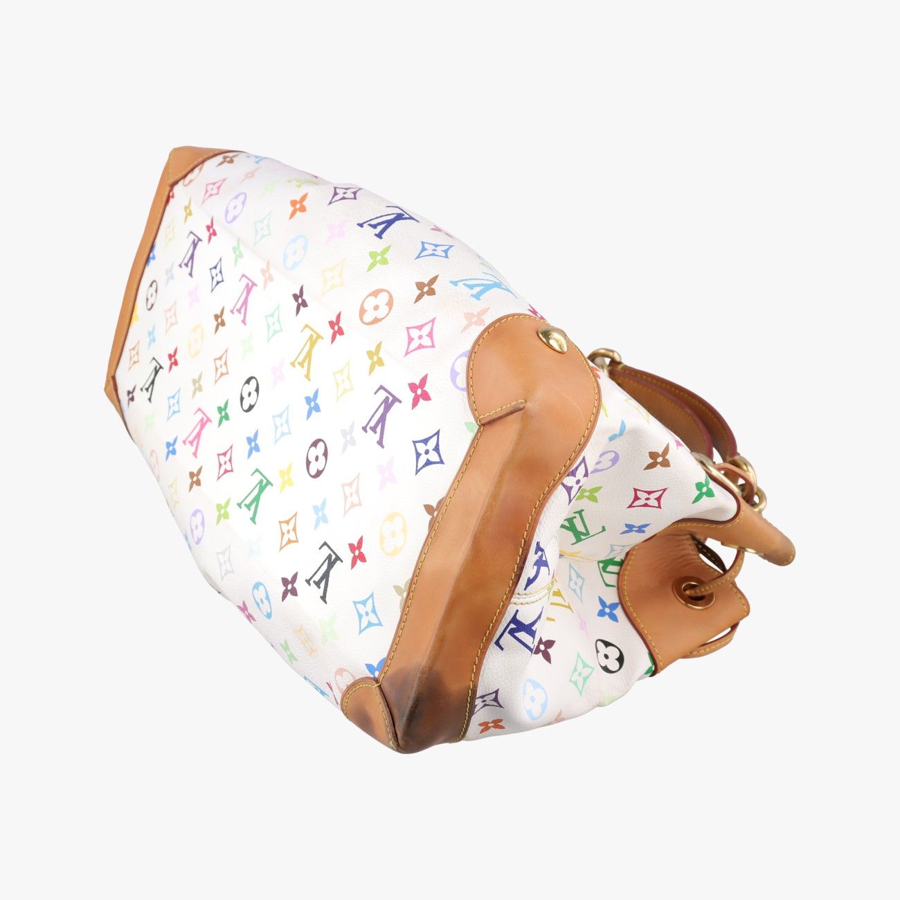 Louis Vuitton Ursula Blanc Monogram Multicolor Shoulder — view 6