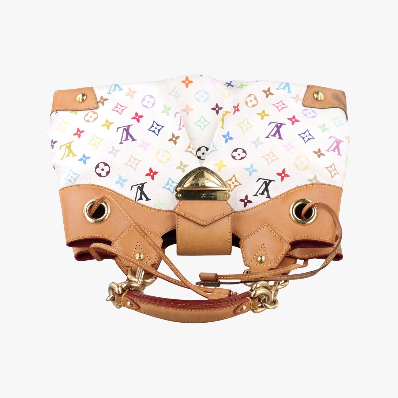 Louis Vuitton Ursula Blanc Monogram Multicolor Shoulder — view 8