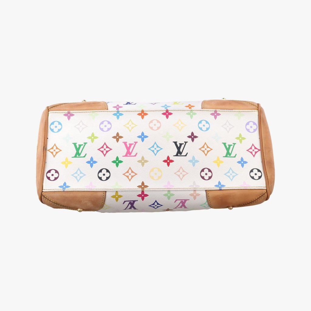 Louis Vuitton Claudia Blanc Monogram Multicolor Shoulder — view 3