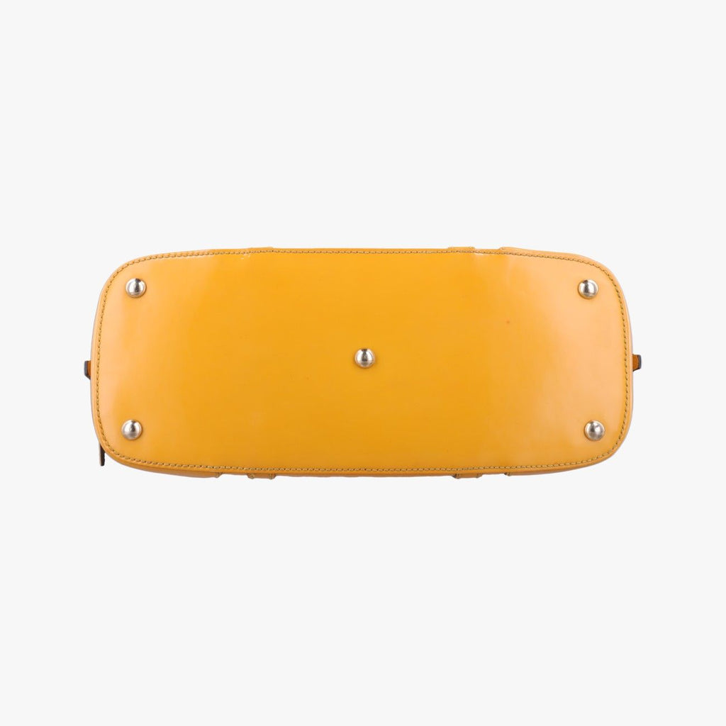 Gucci Micro Guccissima Yellow Patent Shoulder — view 3