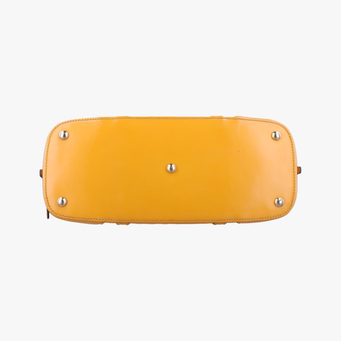 Gucci Micro Guccissima Yellow Patent Shoulder — view 3