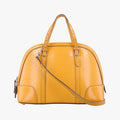 Gucci Micro Guccissima Yellow Patent Shoulder