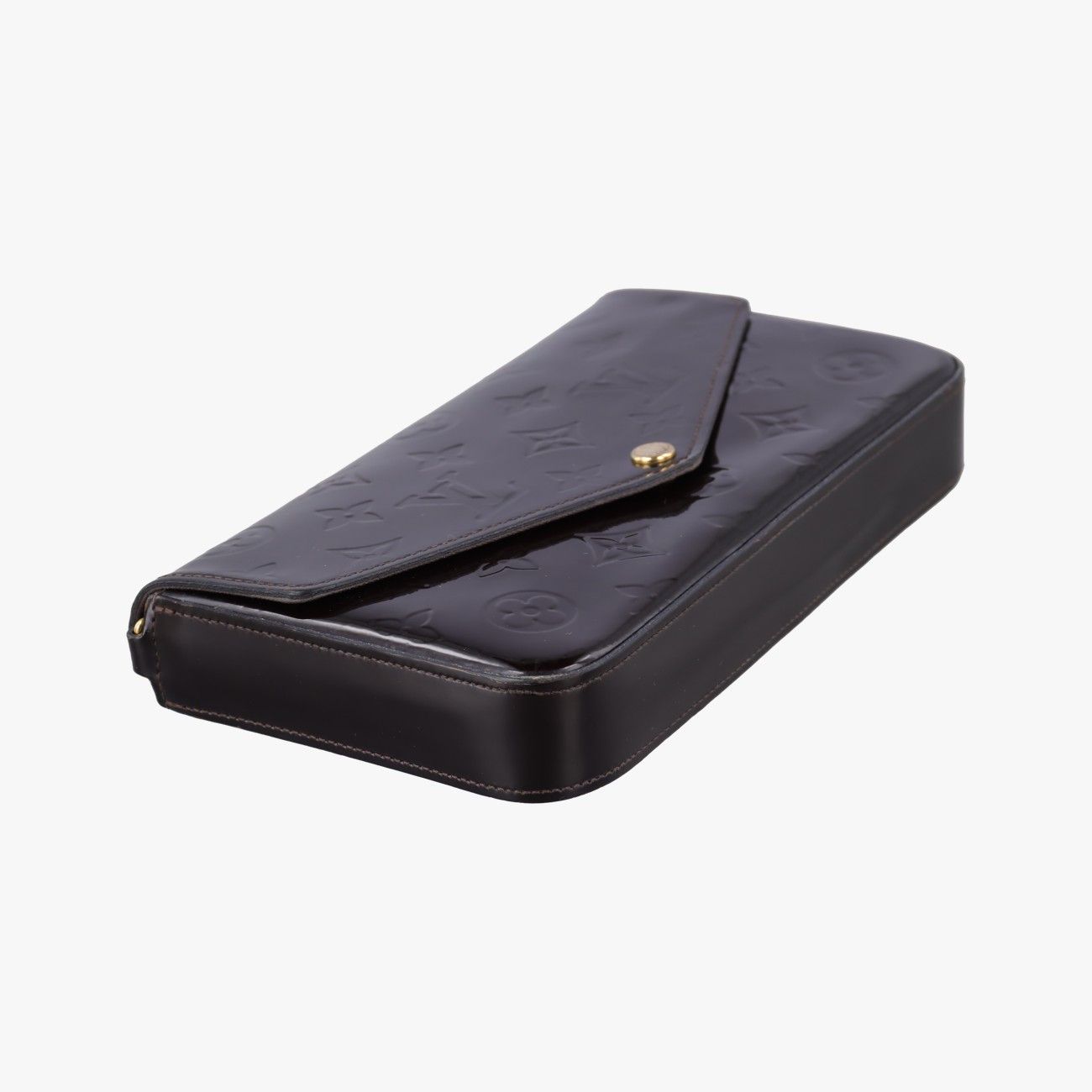 Louis Vuitton Pochette Felice Amarante Vernis Shoulder — view 5