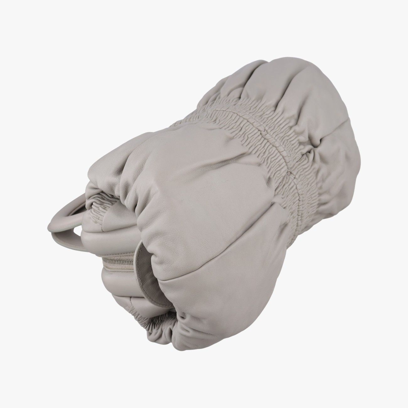 Dior Karenina Gray Lambskin Handbag — view 7
