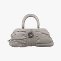 Dior Karenina Gray Lambskin Handbag