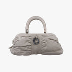 Dior Karenina Gray Lambskin Handbag