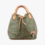 Louis Vuitton Monogram Eden Neo Khaki Green Calf Leather Handbag