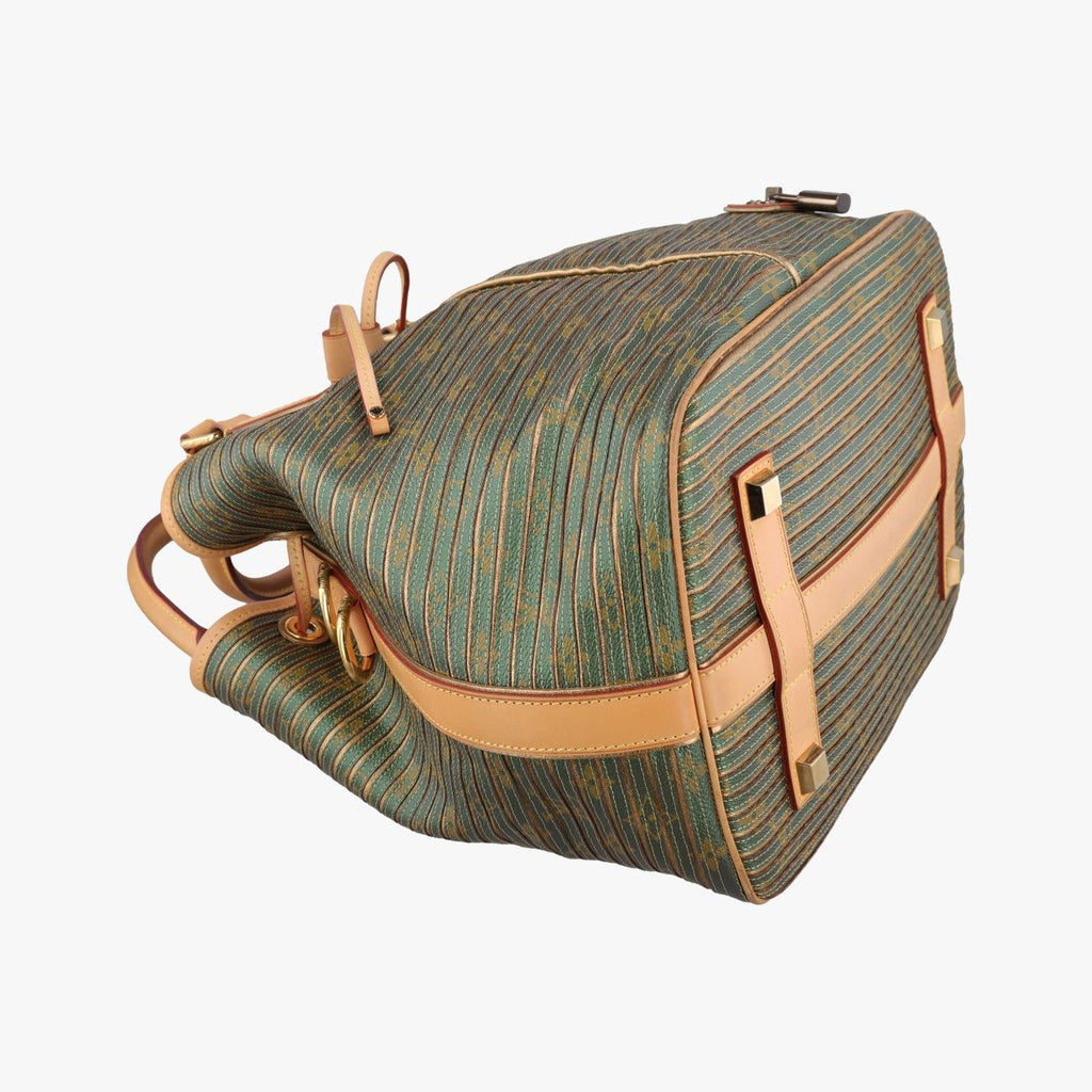 Louis Vuitton Monogram Eden Neo Khaki Green Calf Leather Handbag — view 5