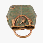 Louis Vuitton Monogram Eden Neo Khaki Green Calf Leather Handbag — view 8