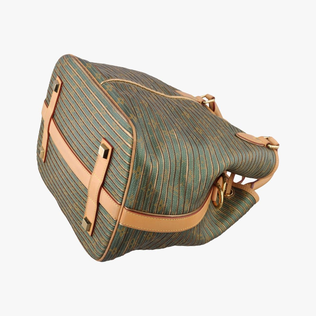 Louis Vuitton Monogram Eden Neo Khaki Green Calf Leather Handbag — view 6