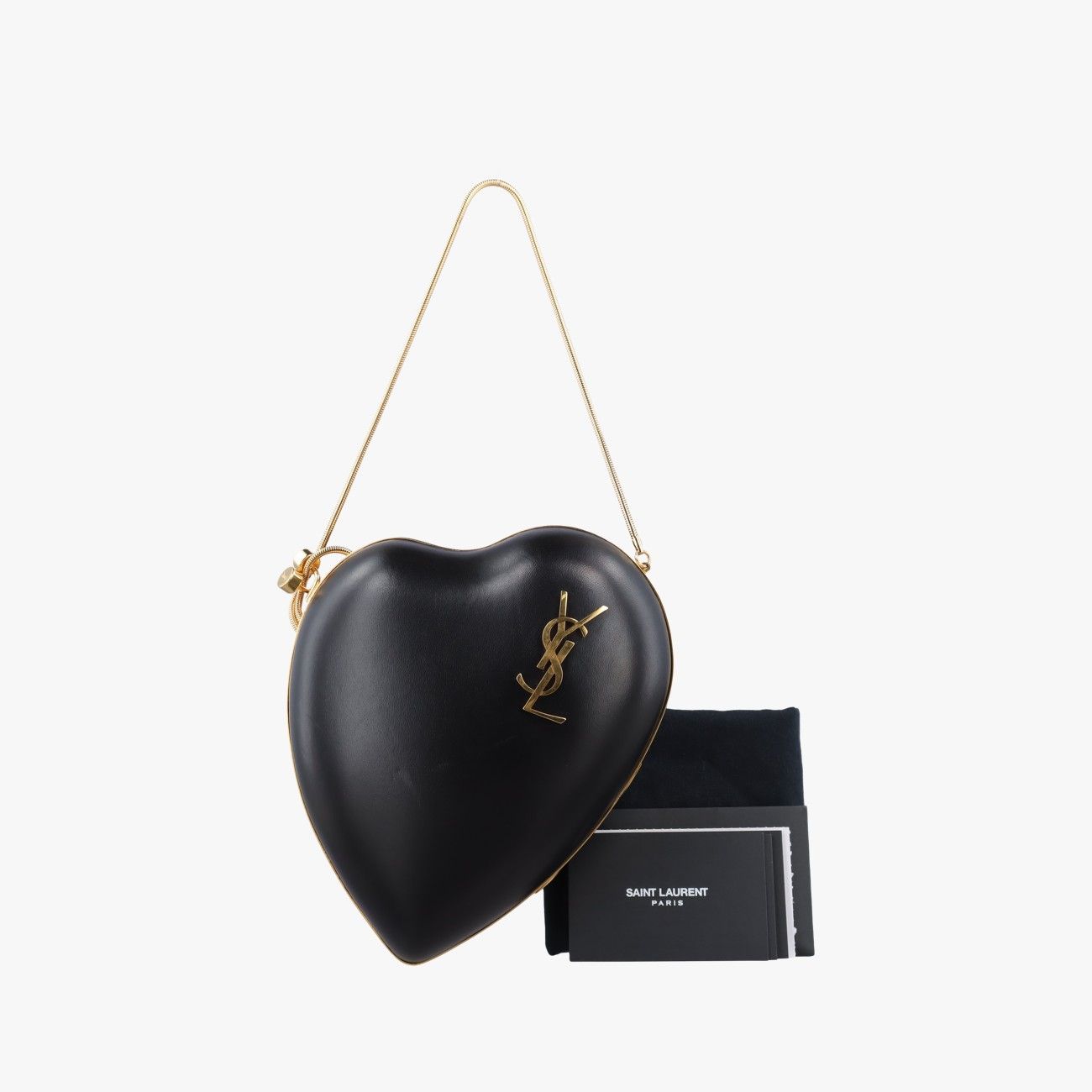 Saint Laurent Love Box Heart Shoulder