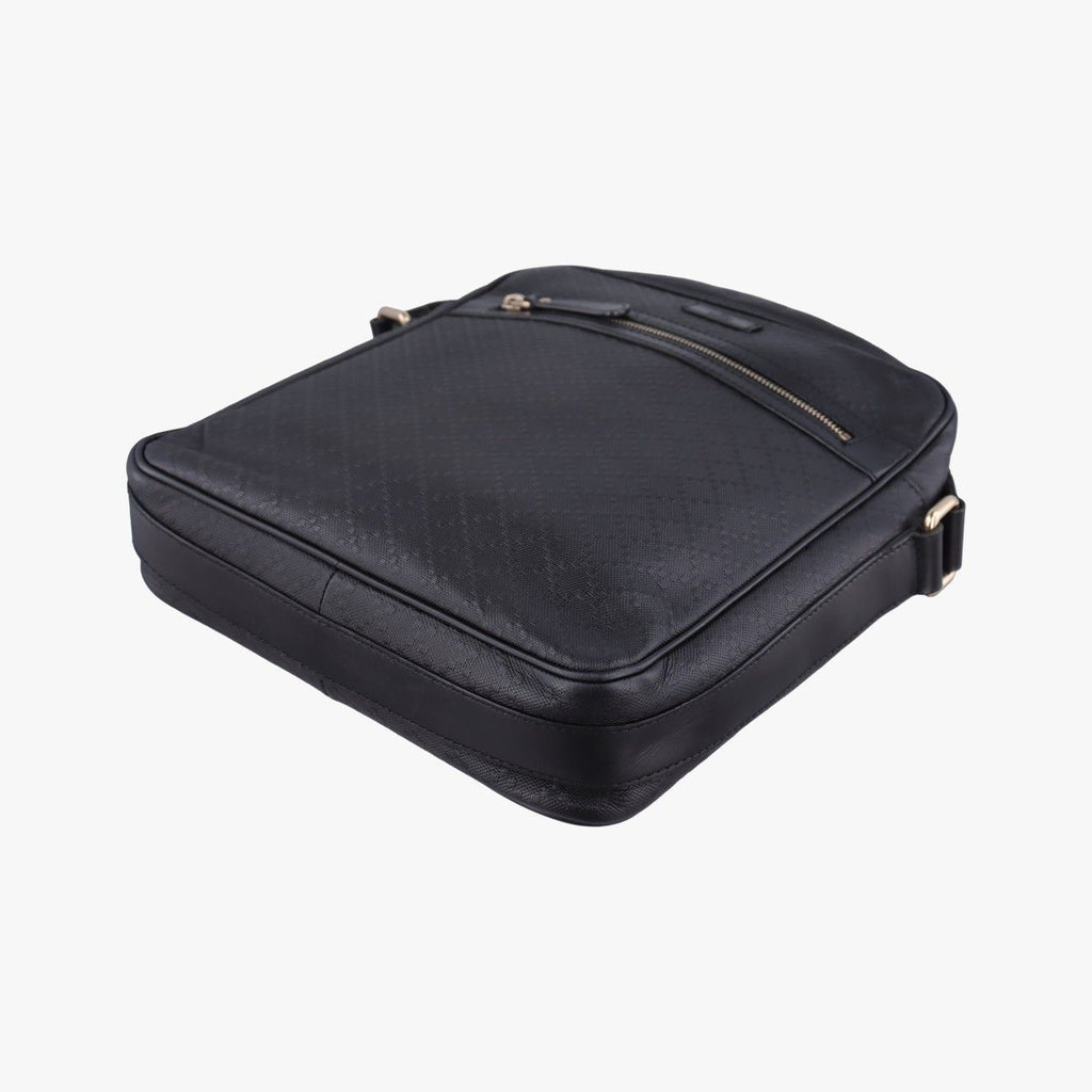 Gucci Diamante Black Leather Tote — view 4