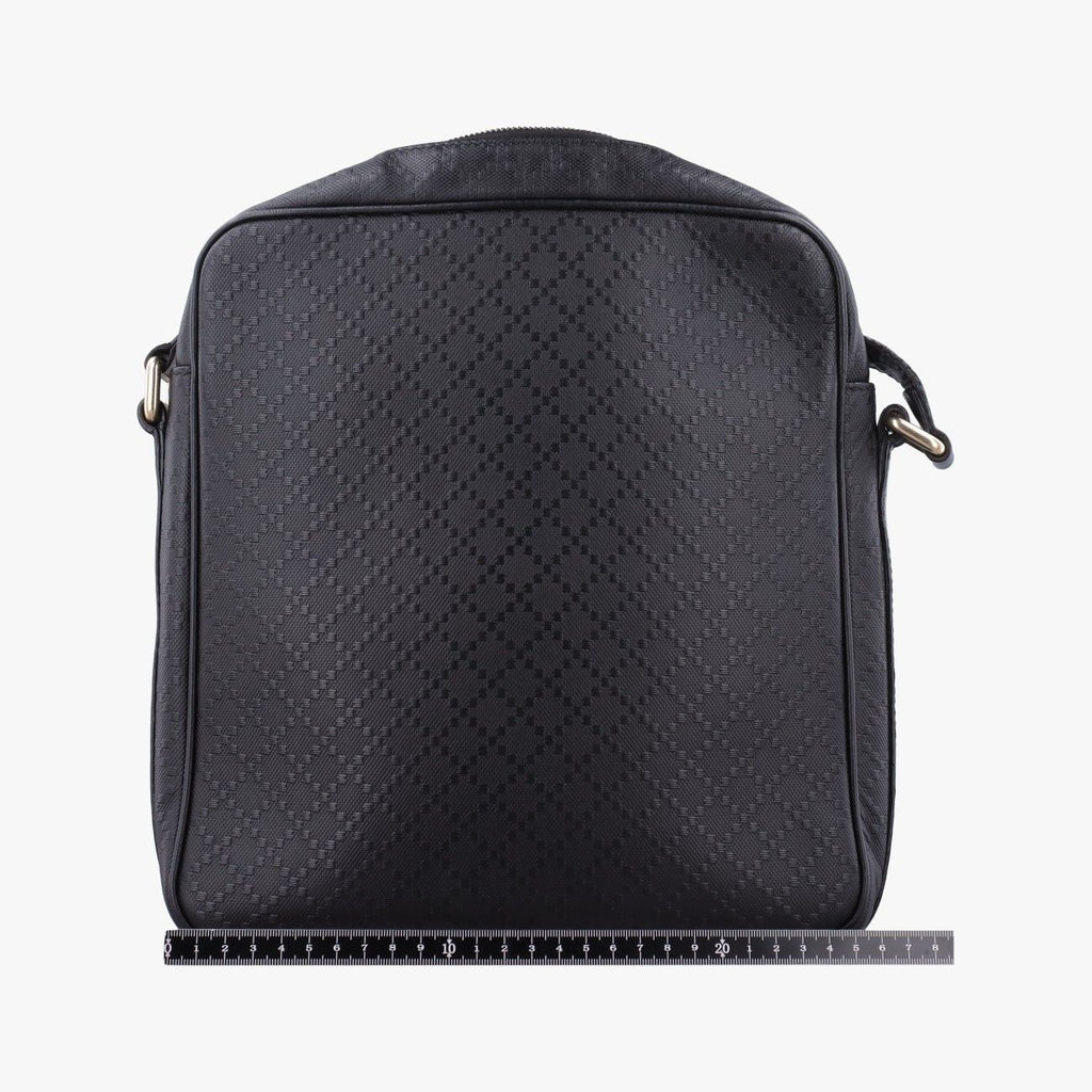 Gucci Diamante Black Leather Tote — view 2