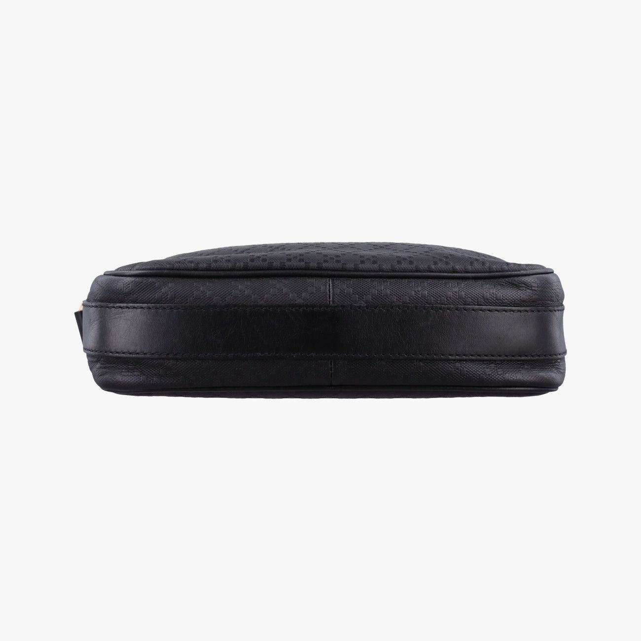 Gucci Diamante Black Leather Tote — view 3