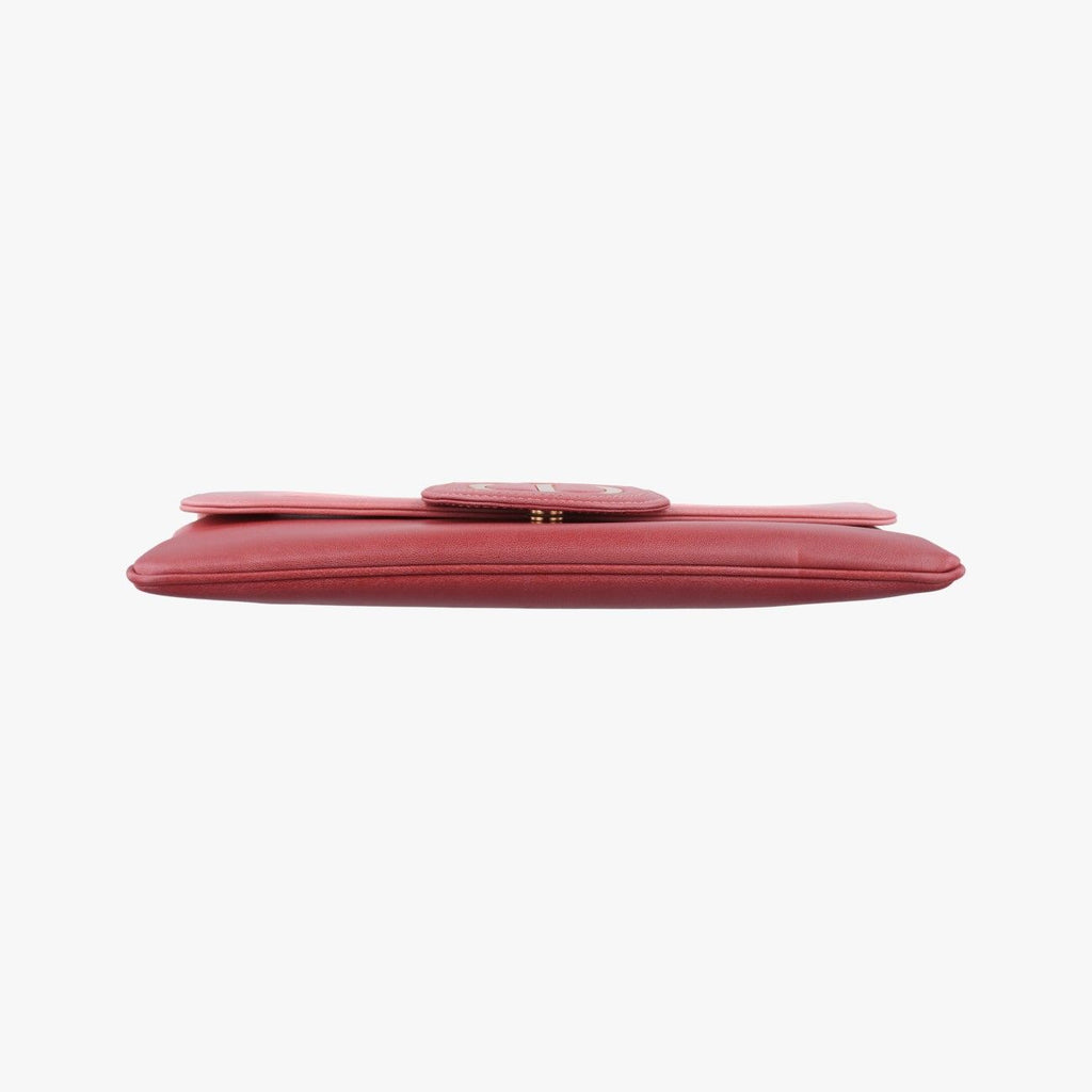 Dior Double Pink Leather Shoulder — view 3