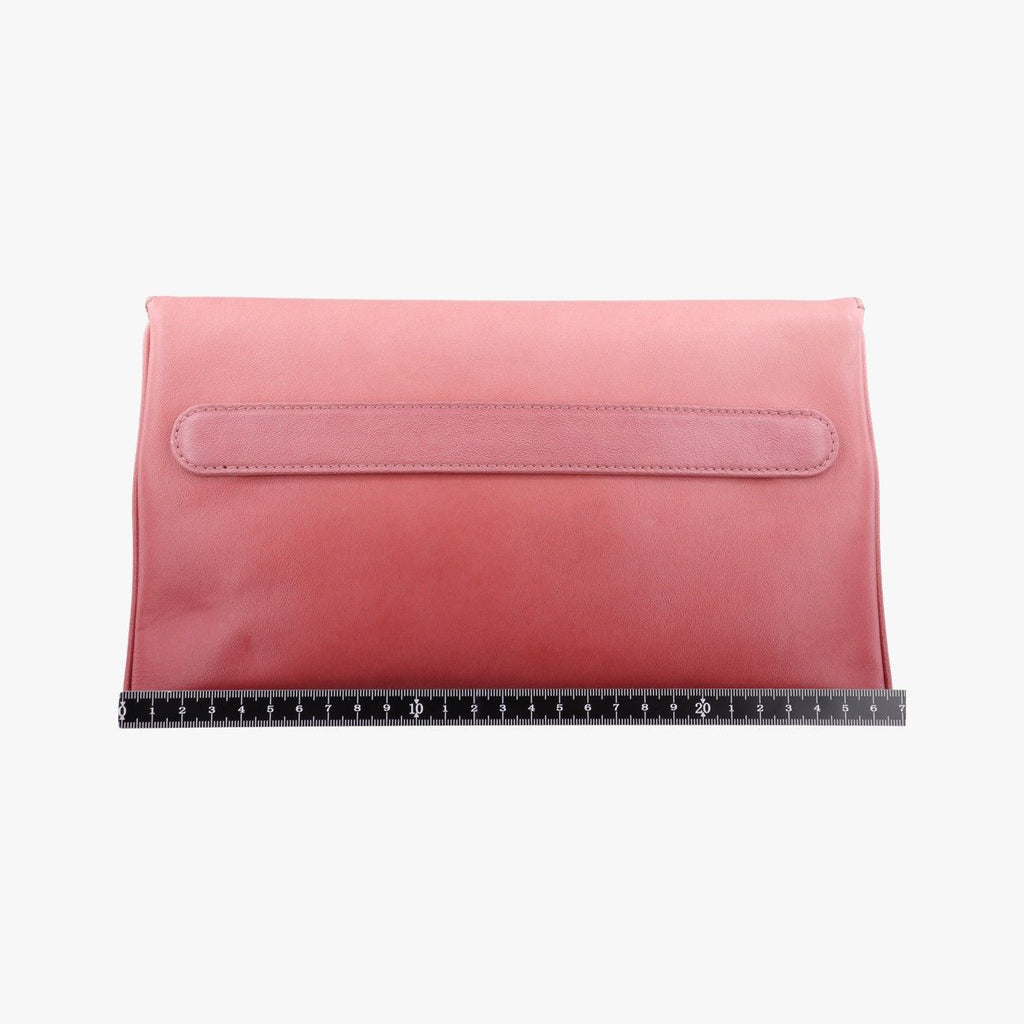 Dior Double Pink Leather Shoulder — view 2