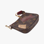 Louis Vuitton Mini Pochette Brown Monogram Canvas Handbag — view 5