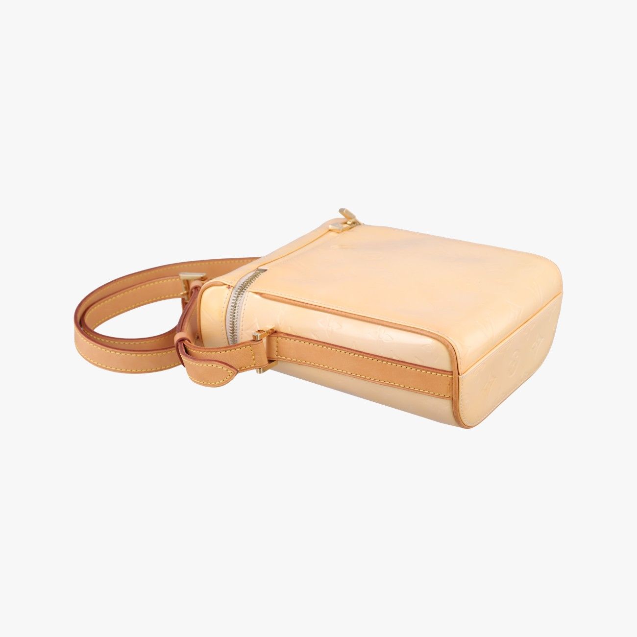 Louis Vuitton Sullivan Vertical Marshmallow Pink Vernis Shoulder — view 7