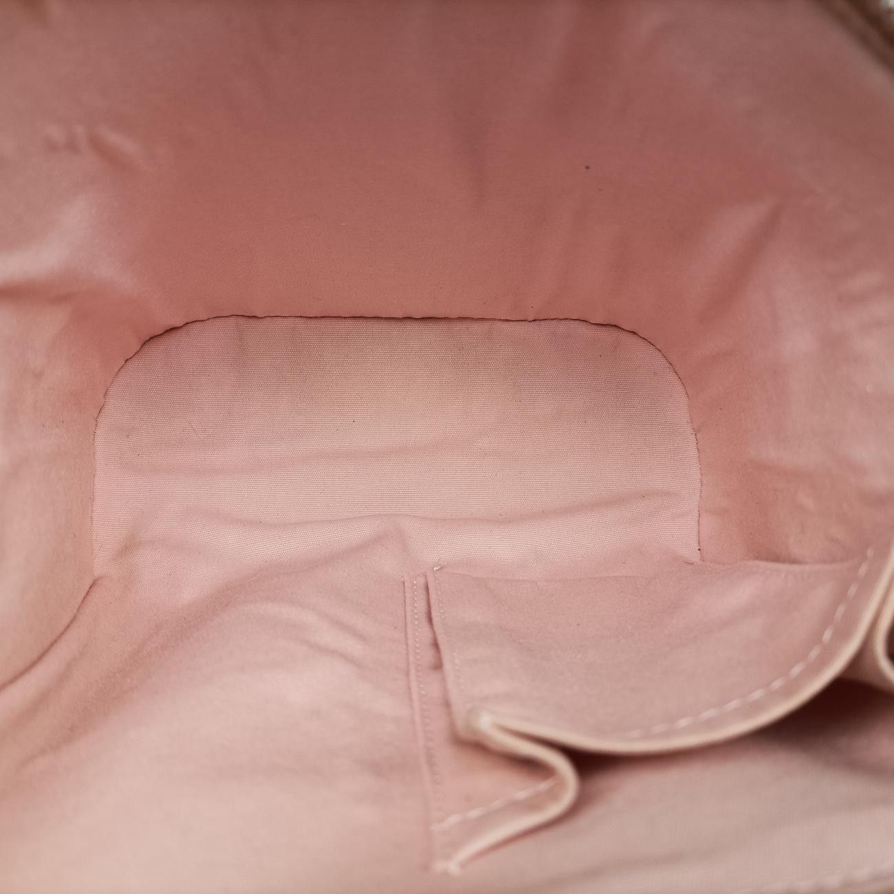 Louis Vuitton Sullivan Vertical Marshmallow Pink Vernis Shoulder — view 9
