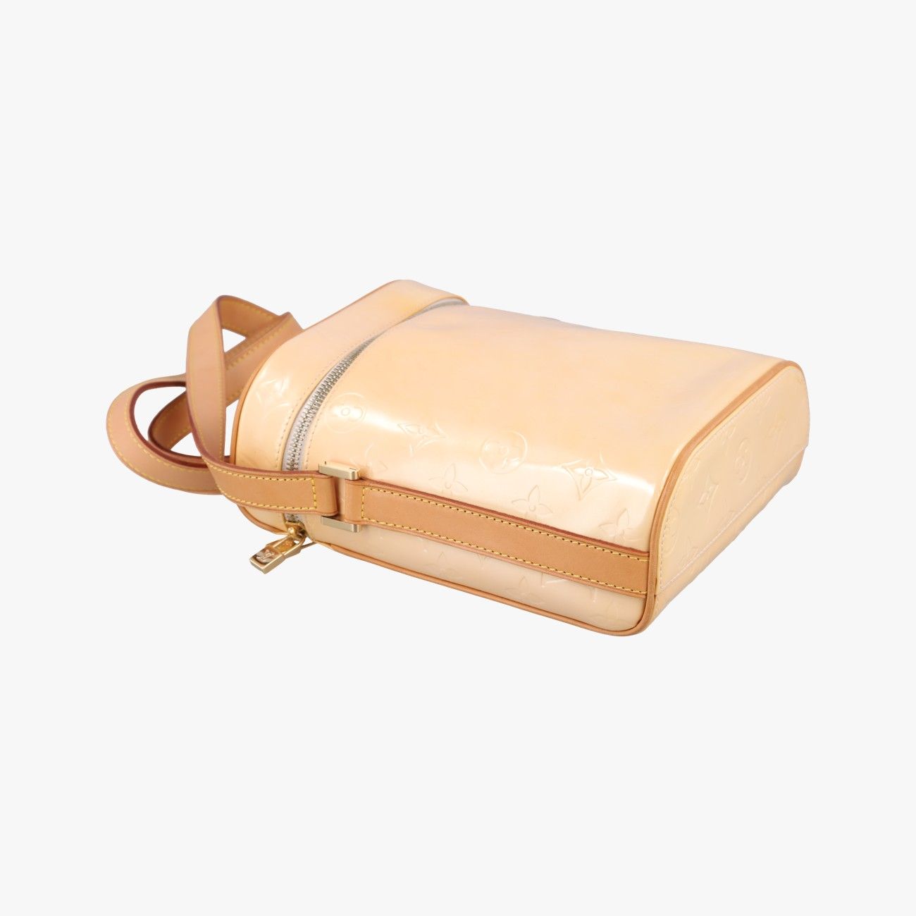 Louis Vuitton Sullivan Vertical Marshmallow Pink Vernis Shoulder — view 5