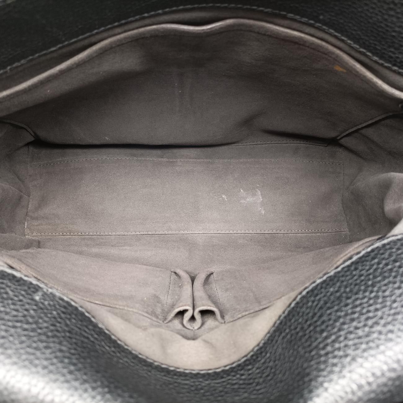 Louis Vuitton Marius Black Taurillon Leather Tote — view 9