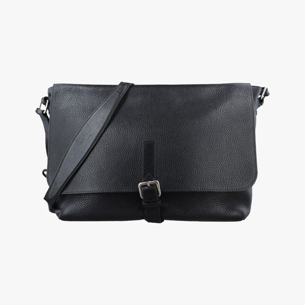 Louis Vuitton Marius Black Taurillon Leather Tote