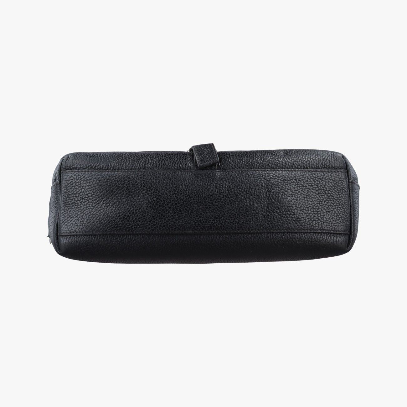 Louis Vuitton Marius Black Taurillon Leather Tote — view 3