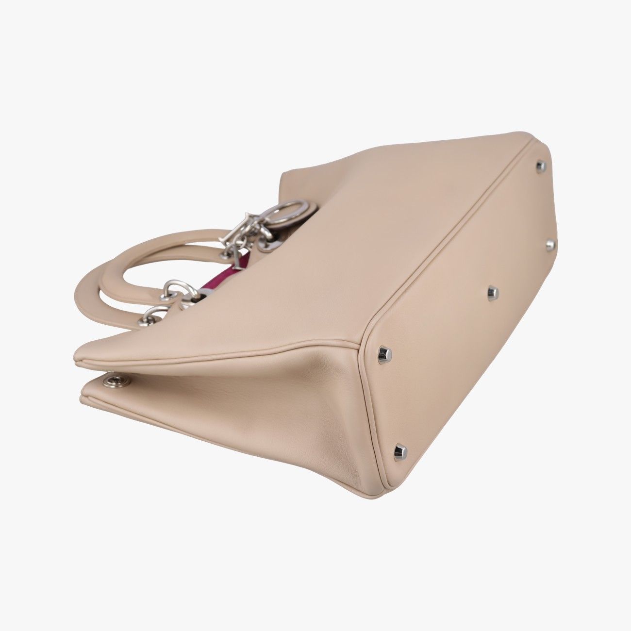 Dior Diorissimo Beige Leather Shoulder — view 5