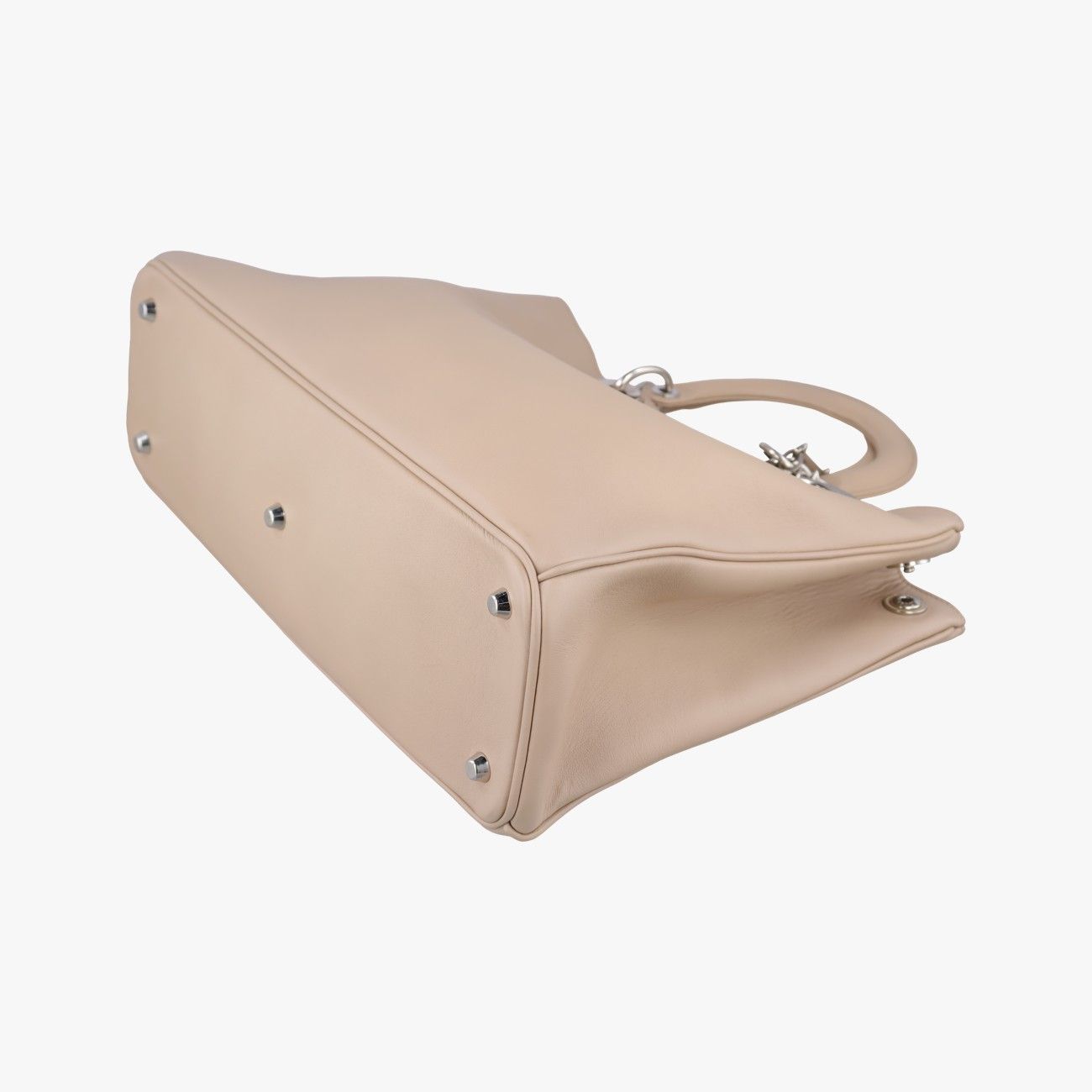 Dior Diorissimo Beige Leather Shoulder — view 4