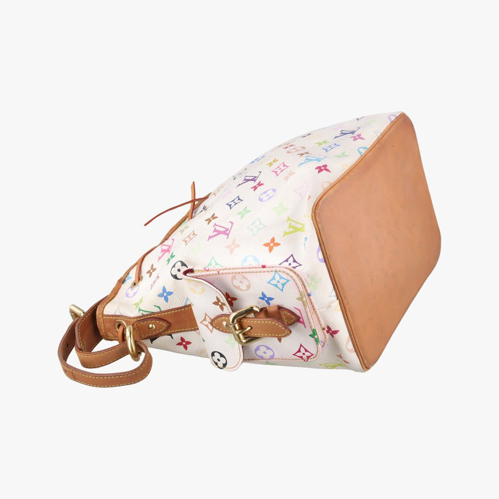 Louis Vuitton Petit Noe Blanc Monogram Multicolor — view 5