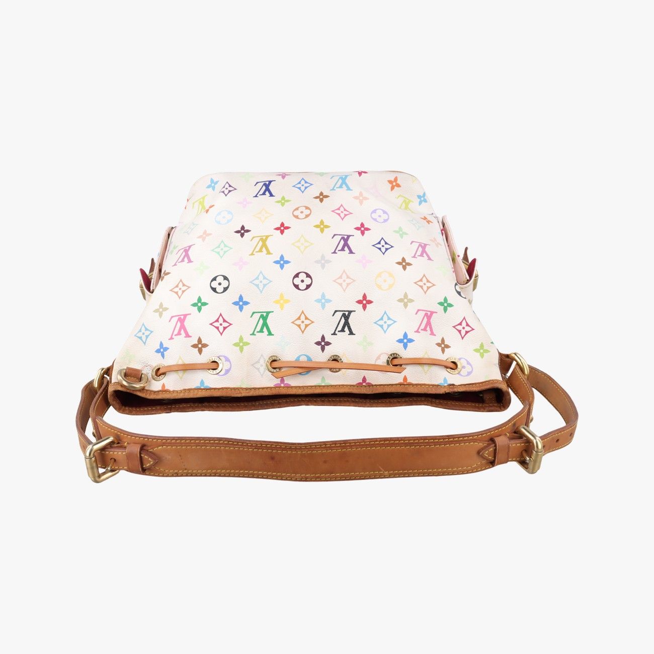 Louis Vuitton Petit Noe Blanc Monogram Multicolor — view 8
